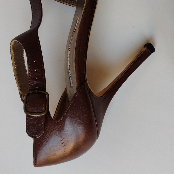 Manolo Blahnik, heels sandals,37 - Picture 6 of 13
